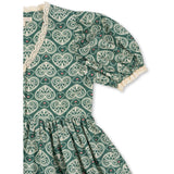 Konges Sløjd Lacy Green Coeur Lace Klänning Gots