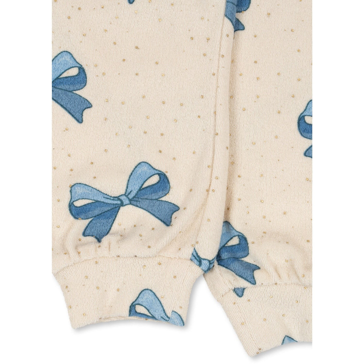 Konges Sløjd Bowie Blue Gold Itty Sweat Byxor Gots