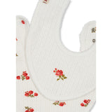 Konges Sløjd Rose Red/Snow White Minnie 2 Pack Haklapp