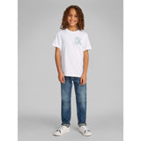 Calvin Klein Bright White Chest Surf Graphic T-Shirt