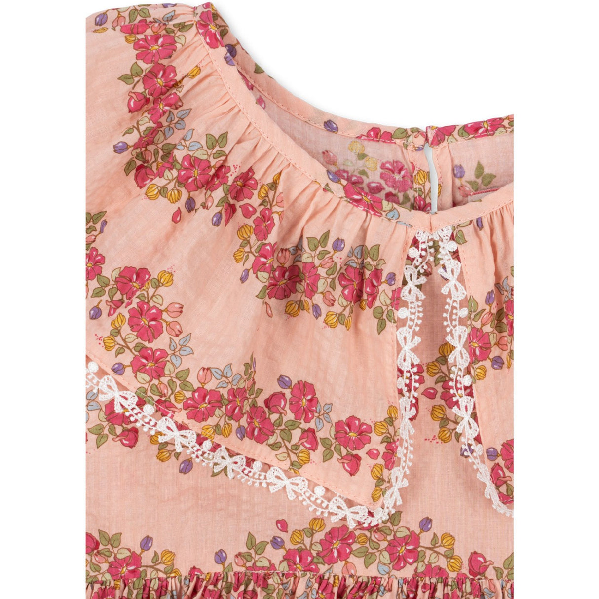 Konges Sløjd Floria Pink Bella Frill Klänning Gots