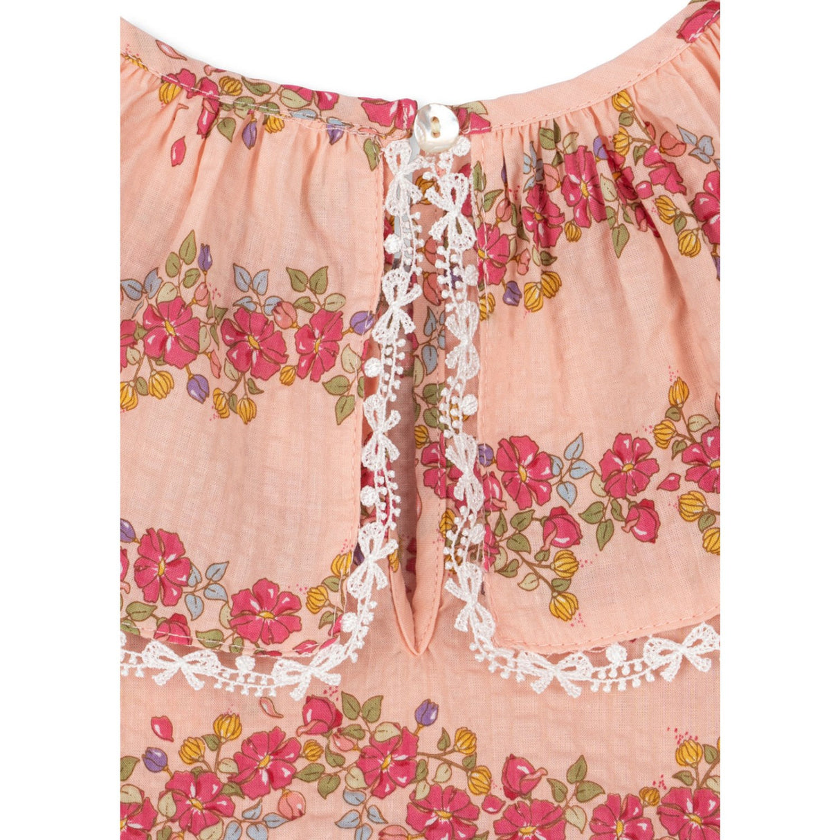 Konges Sløjd Floria Pink Bella Frill Klänning Gots