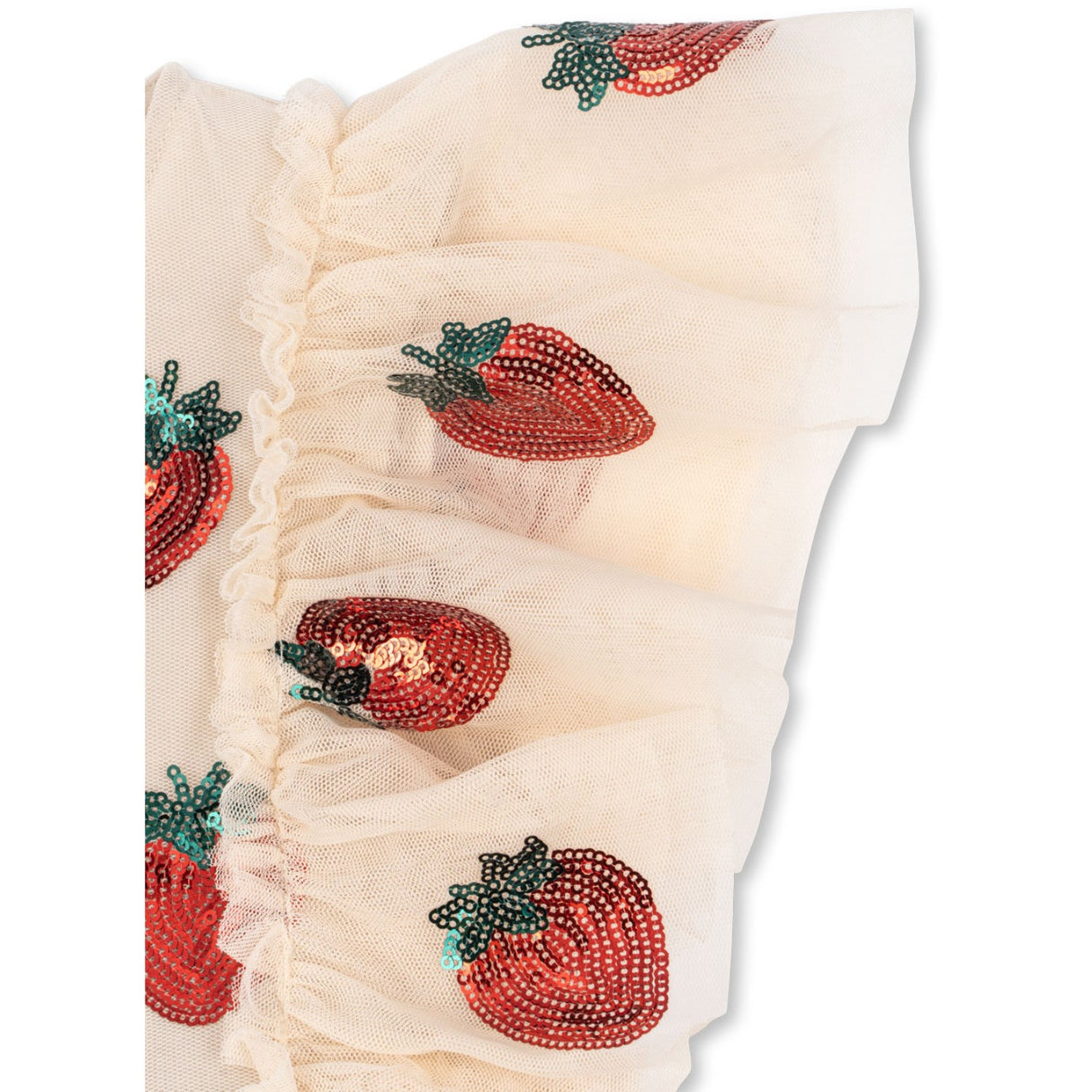 Konges Sløjd Strawberry Yvonne Frill Klänning