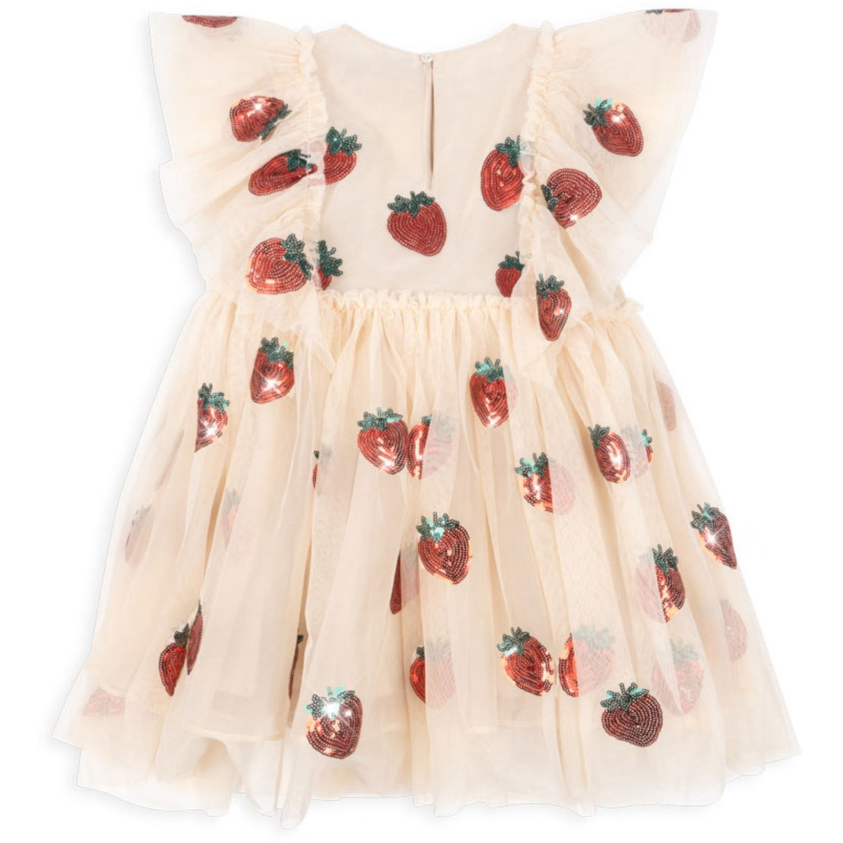 Konges Sløjd Strawberry Yvonne Frill Klänning