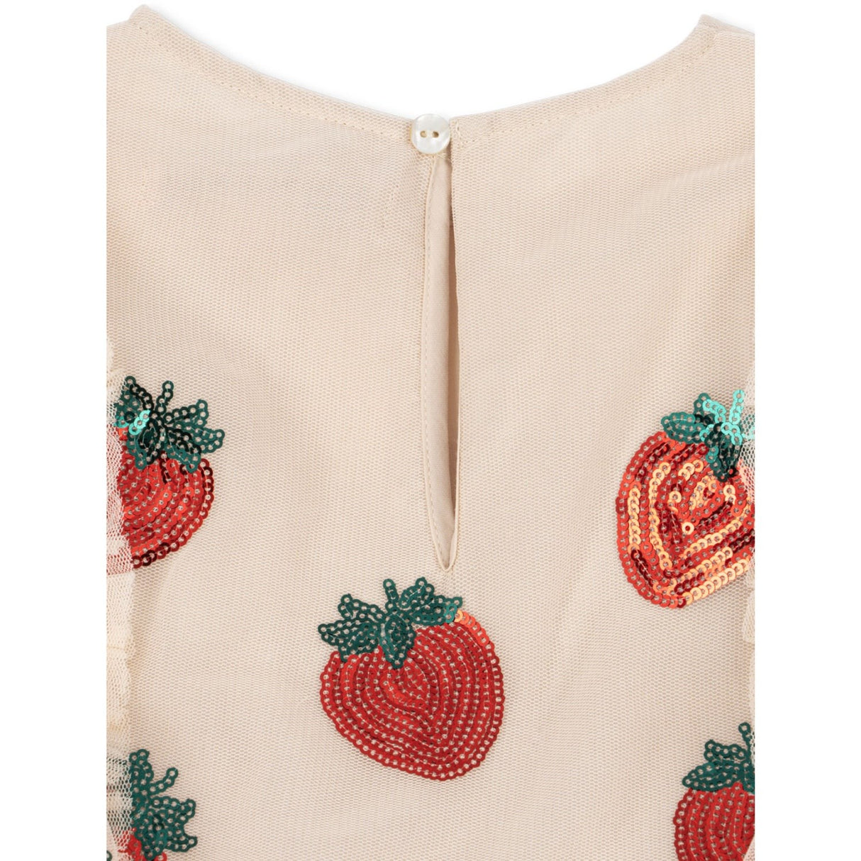 Konges Sløjd Strawberry Yvonne Frill Klänning