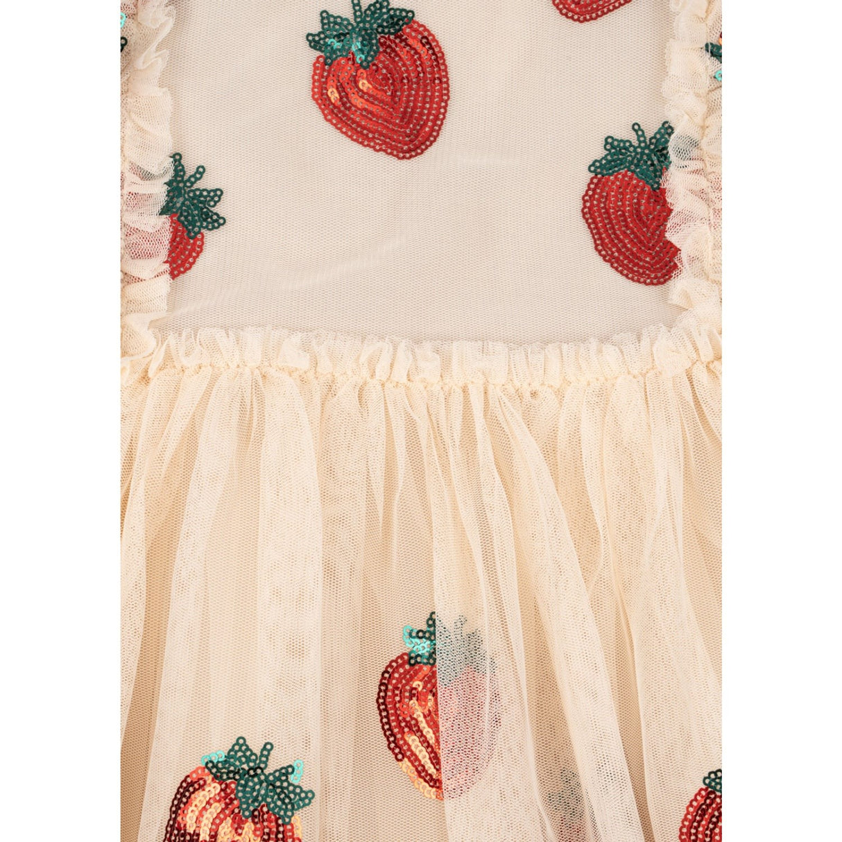 Konges Sløjd Strawberry Yvonne Frill Klänning