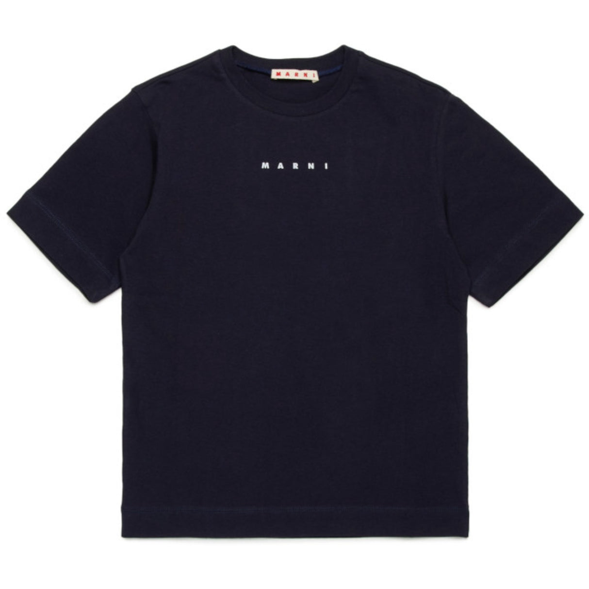 Marni Blue Navy T-Skjorta