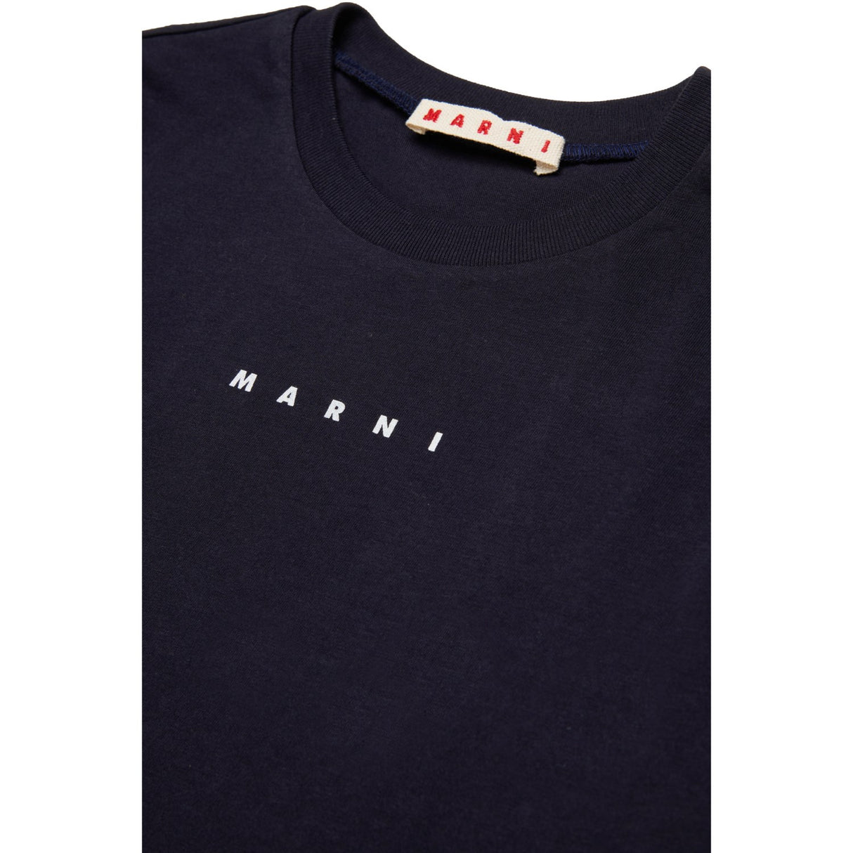 Marni Blue Navy T-Skjorta