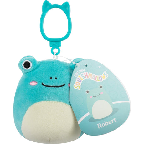 Squishmallows 9 Cm P23 Clip-On Robert Frog