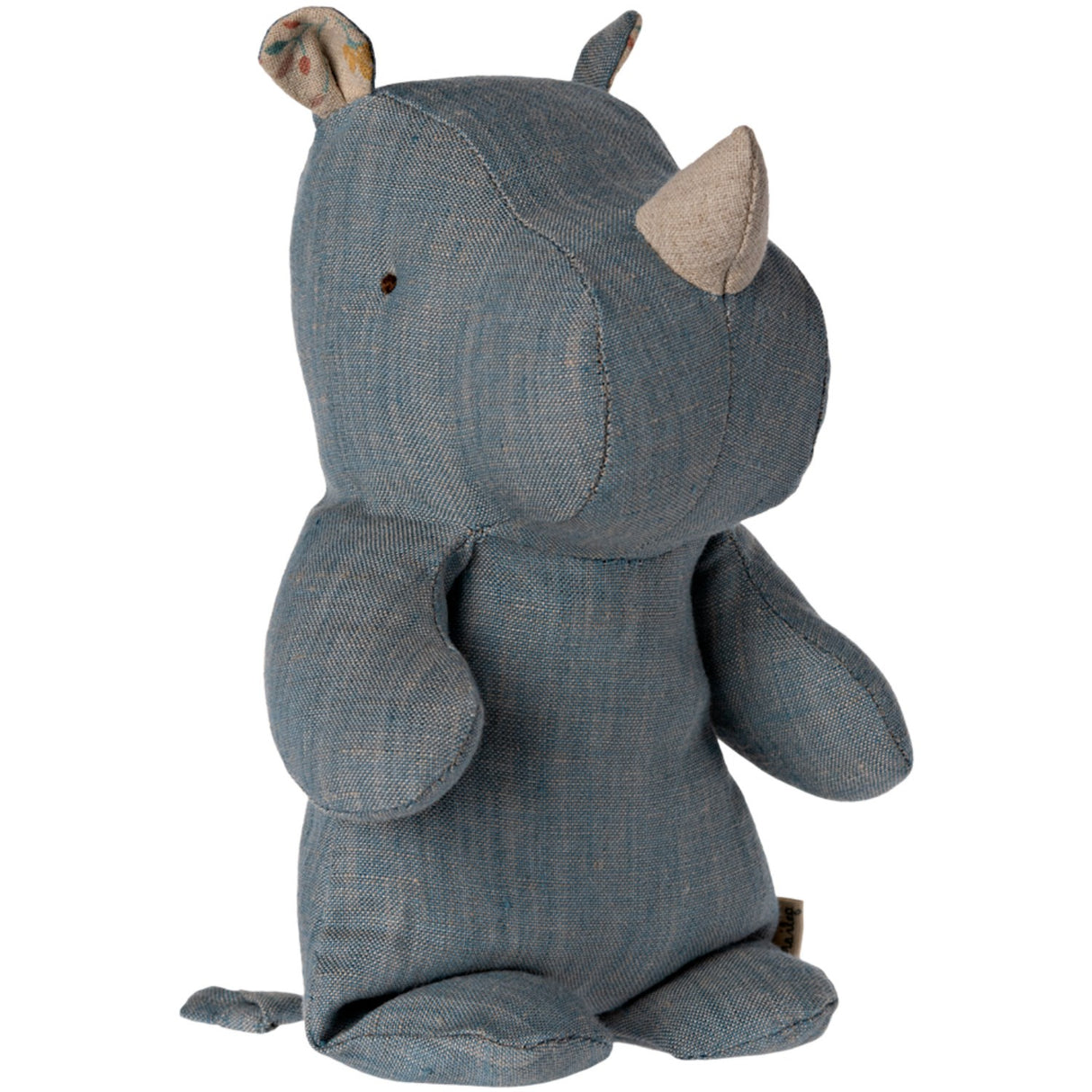 Maileg Blue/Sand Safari Friends Small Rhino