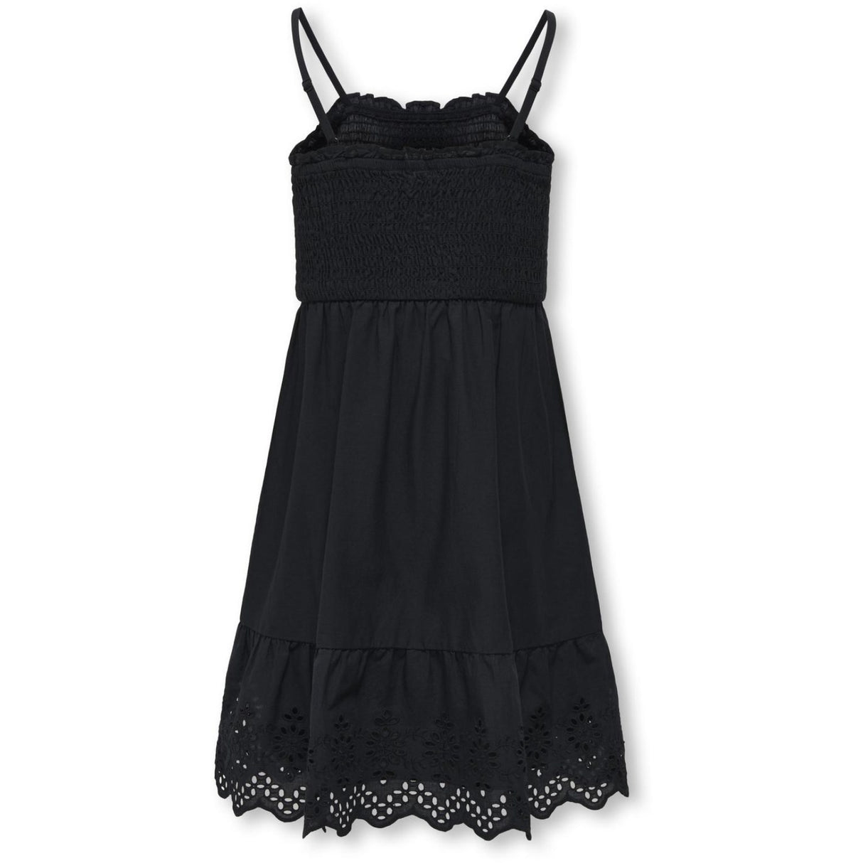 kids ONLY Black Lou Life Emb Smock Klänning