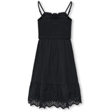 kids ONLY Black Lou Life Emb Smock Klänning