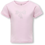 kids ONLY Roseate Spoonbill Bow Kira Life Blng O-Neck Baby T-Shirt
