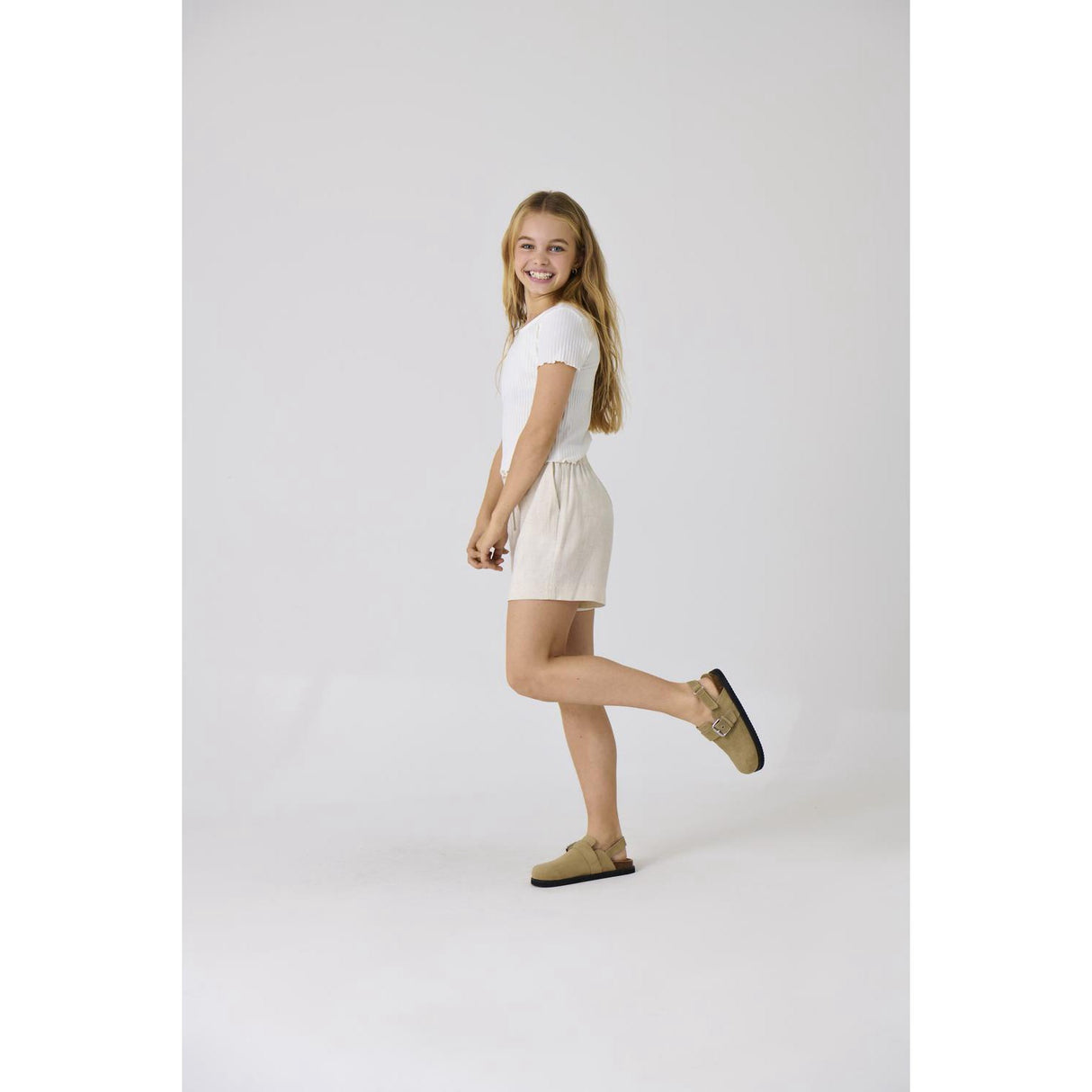 kids ONLY Moonbeam Siesta Pullup Linne Blend Shorts Byxor Noos