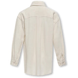 kids ONLY Moonbeam Siesta L/S Linne Blend Ovs Skjorta Pnt
