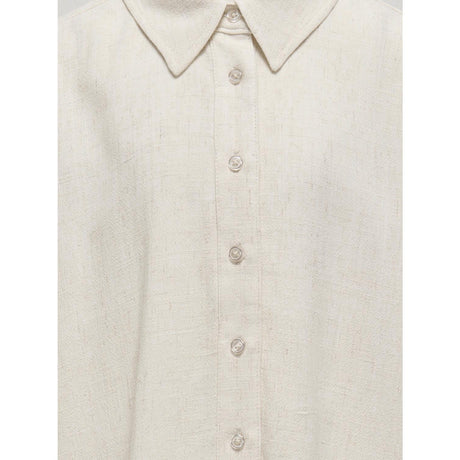 kids ONLY Moonbeam Siesta L/S Linne Blend Ovs Skjorta Pnt