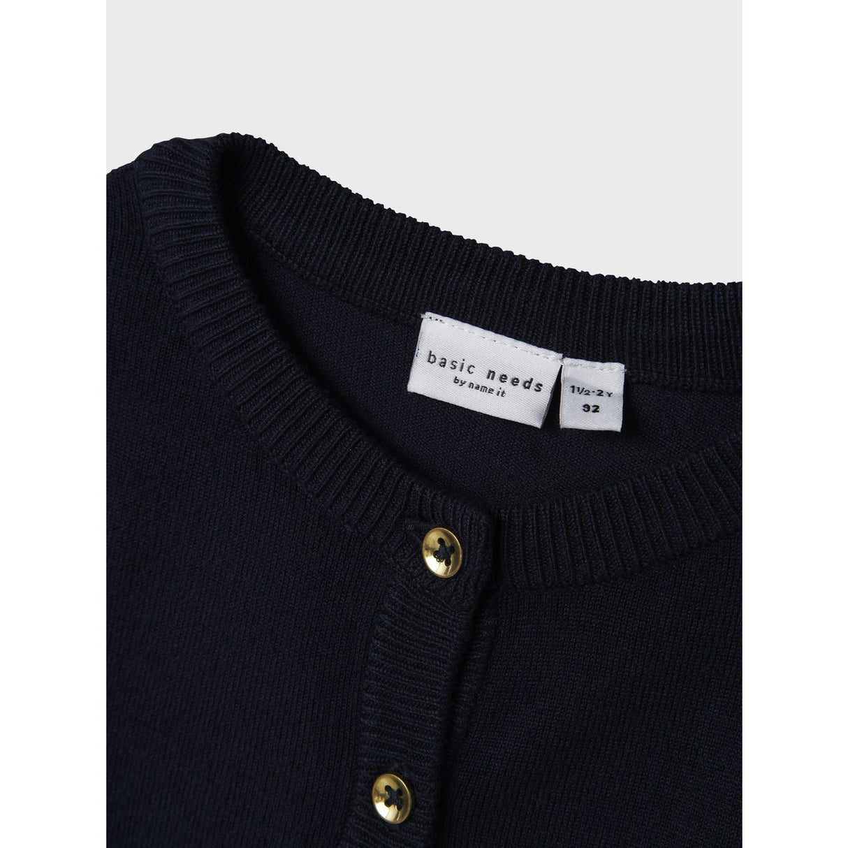 Name It Navy Blazer Valma Kort Stickad Cardigan