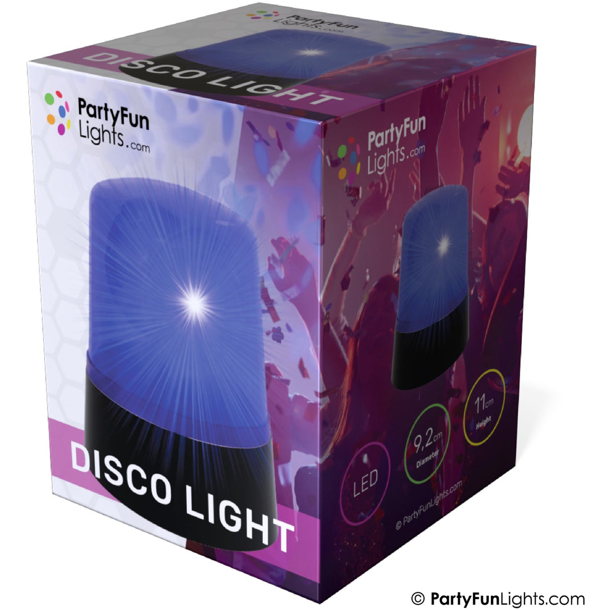 Party Funlight Polislampa Ø: 9.2cm