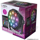 Party Funlight Strålkastare Disco Lampa med fjärrkontroll Ø: 12.6cm