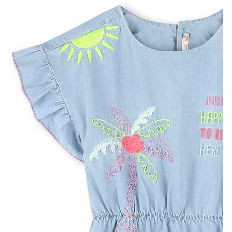 Billieblush Bleach Denim Dress