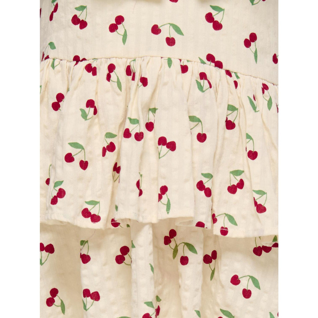 Kids ONLY MINI Whitecap Gray Cherrie AOP Cerise Layered Klänning AOP