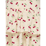 Kids ONLY MINI Whitecap Gray Cherrie AOP Cerise Layered Klänning AOP