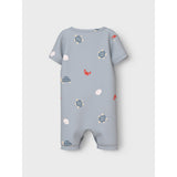 Name It Pearl Blue Sea Animals Vroels Sunsuit