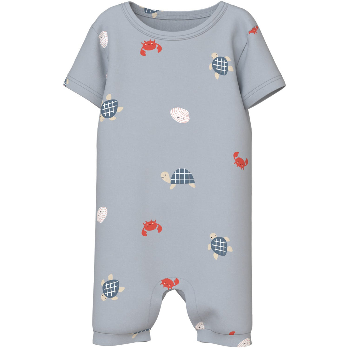 Name It Pearl Blue Sea Animals Vroels Sunsuit