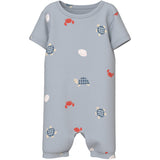 Name It Pearl Blue Sea Animals Vroels Sunsuit