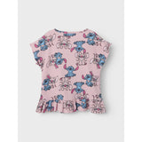 Name It Cameo Pink Asbina Stitch Regular Topp