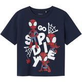 Name It Navy Blazer Main Spidey Regular T-Shirt