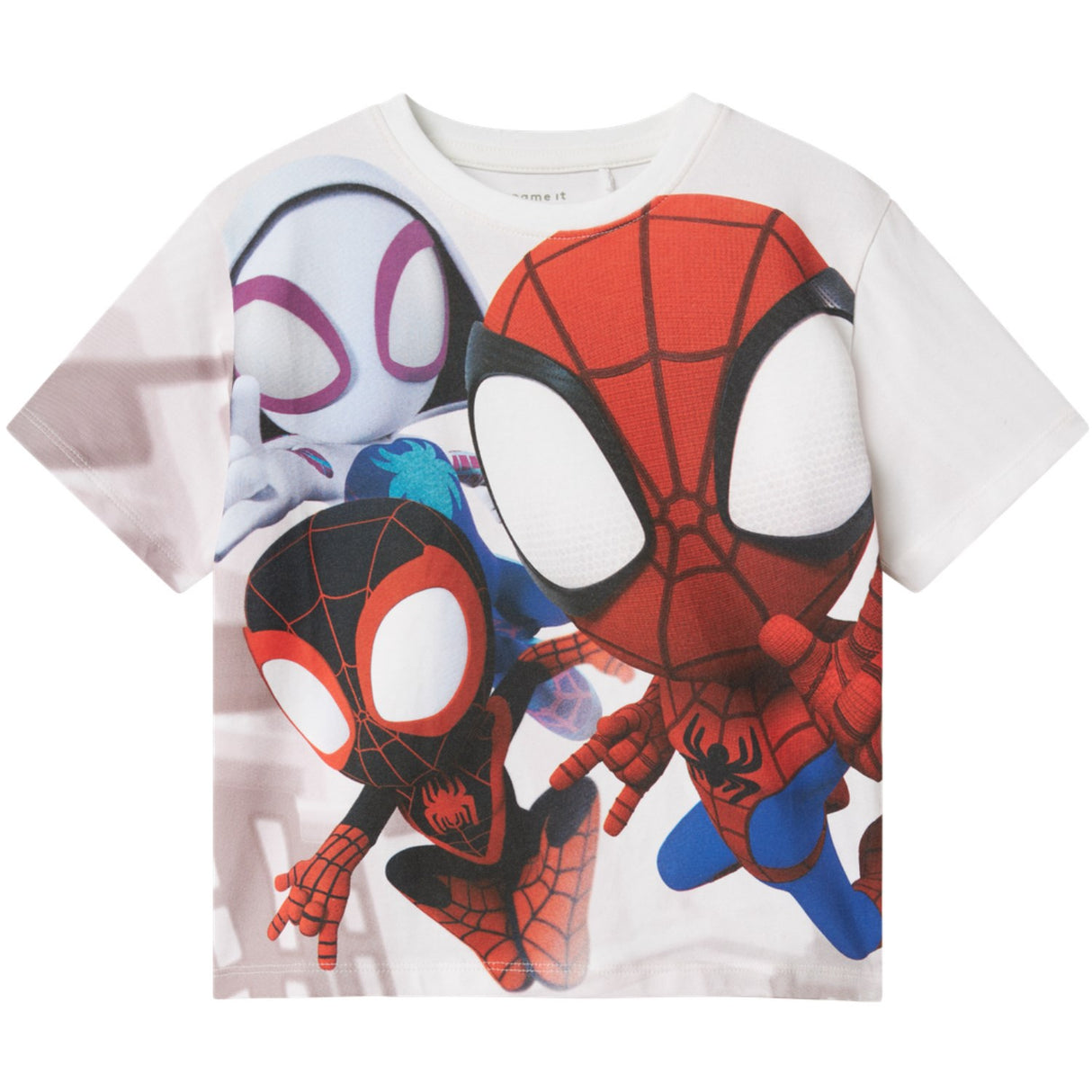 Name It Bright White Mario Spidey Regular T-Shirt