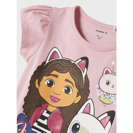 Name It Cameo Pink Malla Gabby'S Dollhouse Klänning