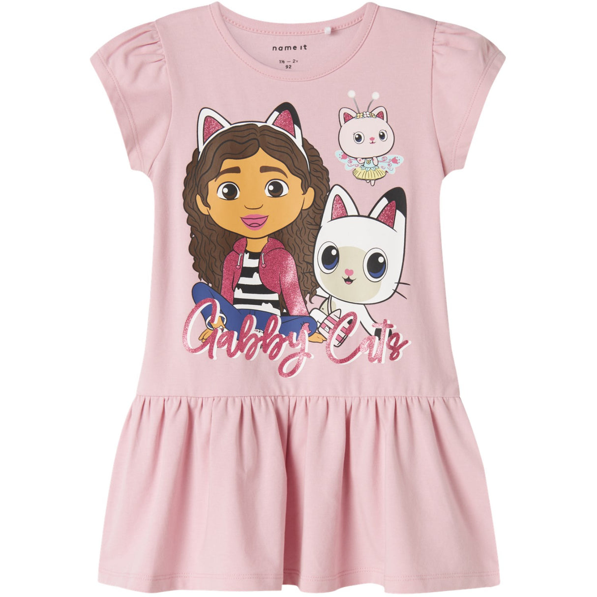 Name It Cameo Pink Malla Gabby'S Dollhouse Klänning
