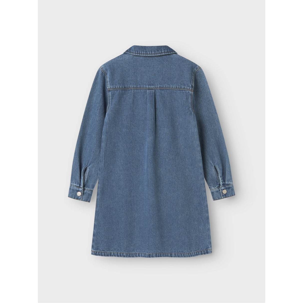 Name It Medium Blue Denim Astrid Zip Denim Klänning