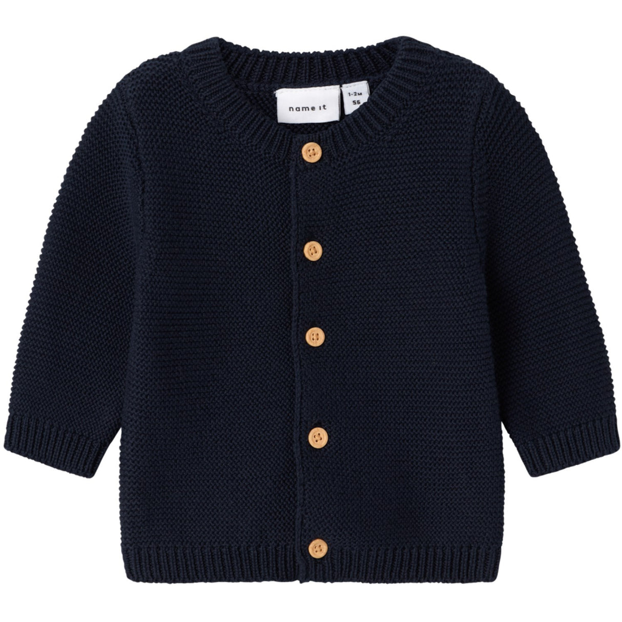 Name It Navy Blazer Timmi Stickad Cardigan