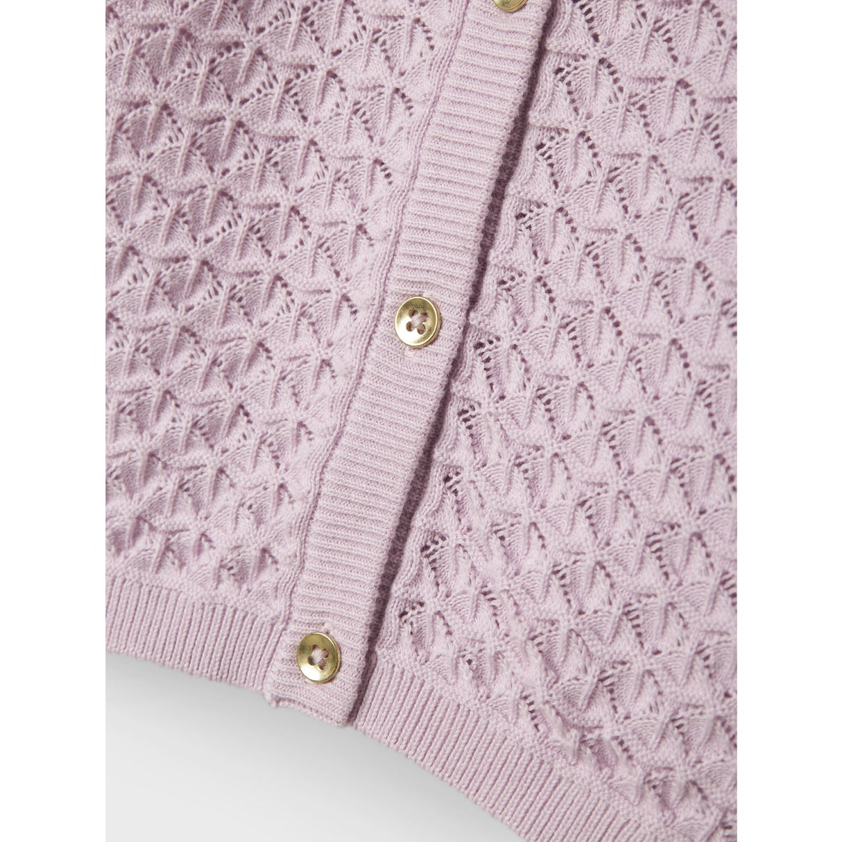 Name It Winsome Orchid Tatine Stickad Cardigan