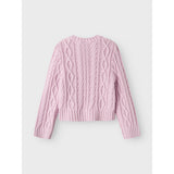 Name It Winsome Orchid Tanna Kort Loose Stickad