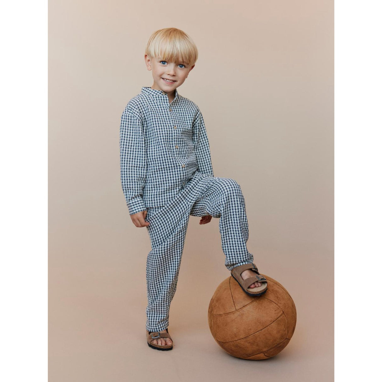 Sofie Schnoor Grey Check Skjorta