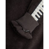 Mini Rodini Black Piano Terry Sweatshirt