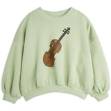 Mini Rodini Green Violin Sweatshirt