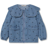 Fliink Ljus Denim Blue Donna Denim Bomberjacka