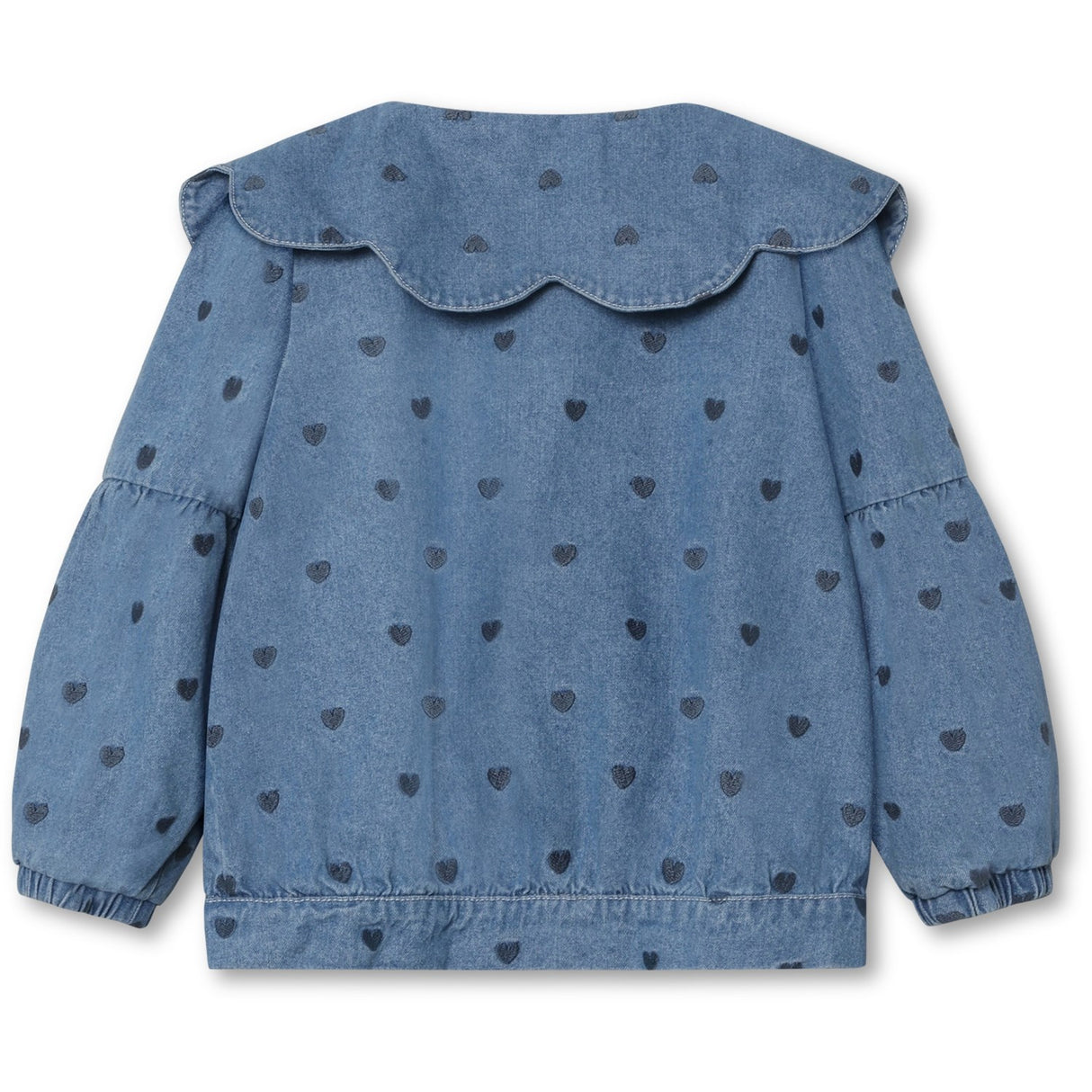 Fliink Ljus Denim Blue Donna Denim Bomberjacka