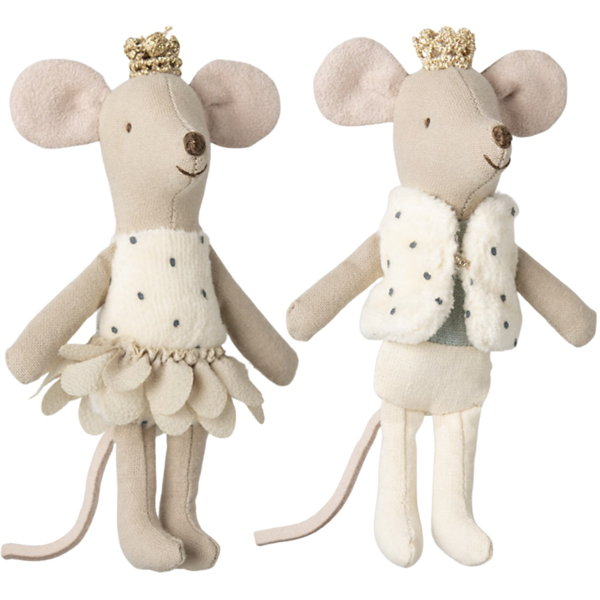Maileg Royal Twin Mice, Little Sister Och Brother I Matchbox