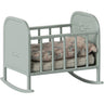 Maileg Cradle, My - Blue Mint