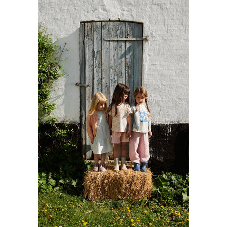 Wheat Bright Flowers T-Skjorta S/S Ally