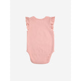 Bobo Choses Ljus Pink Sunflower Ruffled Body