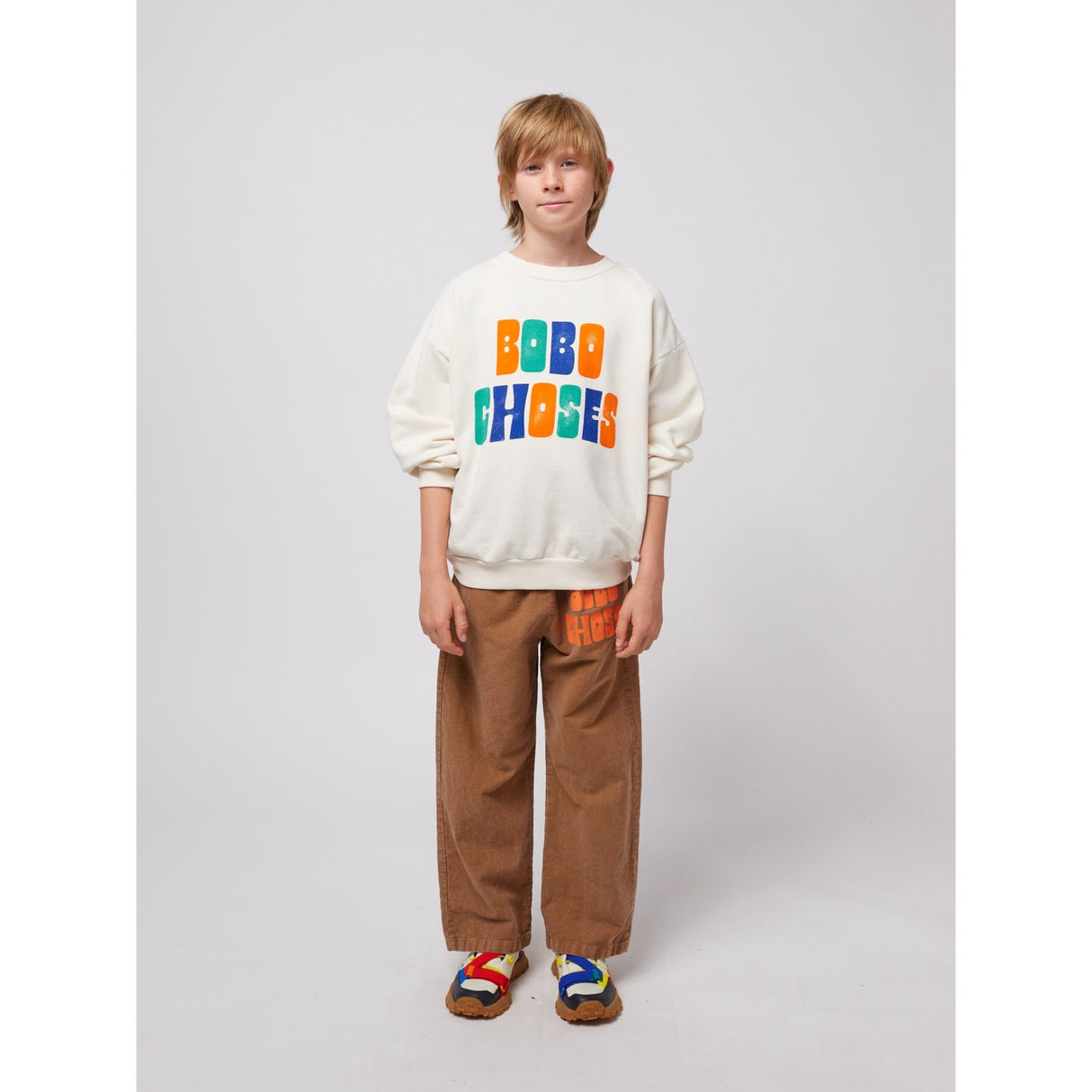 Bobo Choses Offwhite Multicolor Bobo Choses Sweatshirt