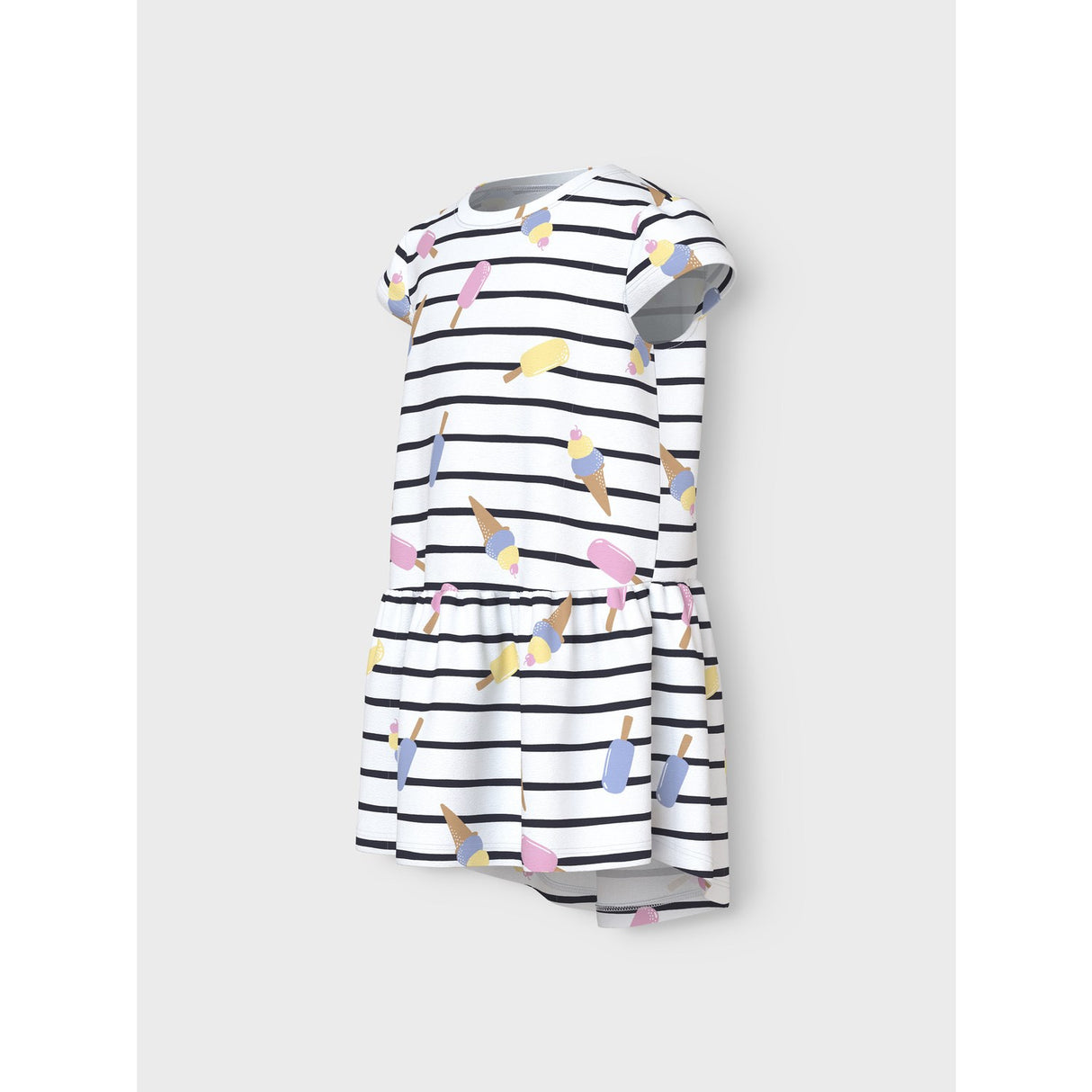 Name It Bright White Ice Vigga Capsl Klänning F1 Noos