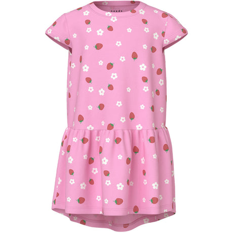 Name It Pink Frosting Strawberry Vigga Capsl Klänning F1 Noos